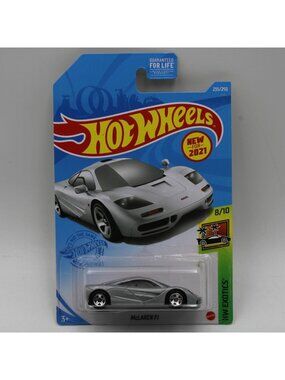 Hot Wheels McLaren F1 Silver 2021 HW Exotics 8/10 235/250